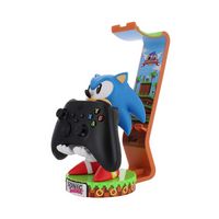 Cable Guys by Exquisite Gaming - SEGA: Sonic Deluxe  Light Up Headphone, Device, Controller & Pho... - Angle