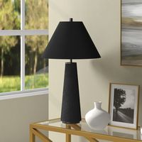 Camden&Wells - Brigitta Table Lamp - Obsidian - Angle