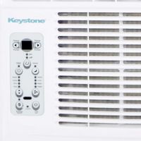 Keystone - 12,000 BTU Window Air Conditioner - White - Angle