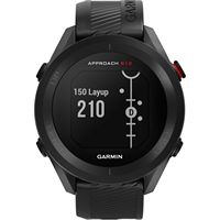Garmin - Approach S12 GPS Smartwatch 33mm Fiber-Reinforced Polymer - Black - (2021) - Angle