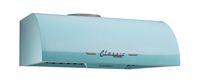 Unique Appliances - 24 inches - Externally Vented - Under cabinet Range Hood - Ocean Mist Turquoise - Angle