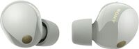 Sony - WF-1000XM5 True Wireless Noise Cancelling Earbuds - Silver - Angle