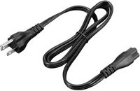 Lenovo - 65W Round Tip AC Adapter - Black - Angle