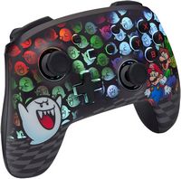 PowerA Enhanced Wireless Controller for Nintendo Switch with Lumectra – Mario Peek-A-Boo - Mario ... - Angle