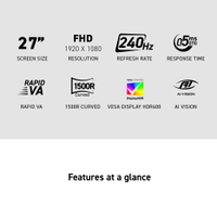 MSI - MAG 274CXF X24 27