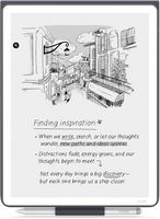 Amazon - Kindle Scribe Folio Cover - Graphite - Angle