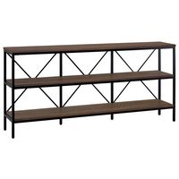 Camden&Wells - Kira Console Table - Blackened Bronze/Alder Brown - Angle