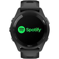 Garmin - Forerunner 265 GPS Smartwatch 46 mm Fiber-Reinforced polymer - Black - Angle