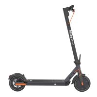 HiBoy - S2R Plus Foldable Electric Scooter w/ 22 mi Max Operating Range & 19 mph Max Speed - Black - Angle