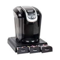 Mind Reader - Single Serve Coffee Pod Organizer with 3 Drawers, 36 Pod Capacity, 13.5