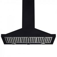 ZLINE - 30 inches - Externally Vented - Wall Range Hood - Bronze With Copper Accents - Angle