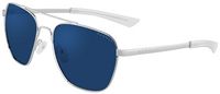 GUNNAR - Mustang Computer Glasses with Blue Light Reduction, Sun Lenses - Chrome - Angle