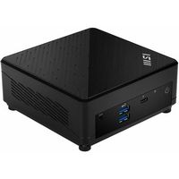 MSI - Cubi 5 Desktop - Intel Core i5-1235U - 16GB Memory - 1TB SSD - Black - Angle