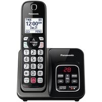 Panasonic - KX-TGD830M DECT 6.0 Expandable Cordless Phone System with Digital Answering System - ... - Angle