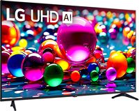 LG - 65” Class UA77 Series LED AI 4K UHD Smart webOS TV (2025) - Angle