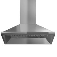 ZLINE - 36 inches - Convertible - Wall Range Hood - Stainless Steel - Angle