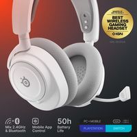 SteelSeries - Arctis Nova 7 Gen 2 Wireless Over-The-Ear Multi Gaming Headset for PC, PS5, Switch,... - Angle