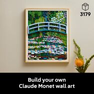 LEGO - Art Claude Monet – Bridge Over a Pond of Water Lilies 31220 - Angle