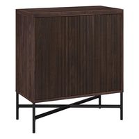 Camden&Wells - Lambert Accent Cabinet - Coffee Bean - Angle