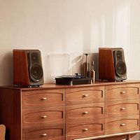 Edifier - S1000W 2.0 Hi-Res Bookshelf Speakers (Pair) - Wood - Angle