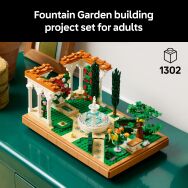 LEGO - Icons Fountain Garden Building Set for Adults 10359 - Angle