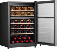 Frigidaire - 46 Bottle Wine Cooler - Stainless Steel - Angle