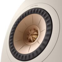 KEF - LS50 Meta Single Channel Speaker - Sand - Angle