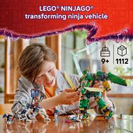 LEGO - NINJAGO Lloyd's Jet Mech Building Toy 71845 - Angle