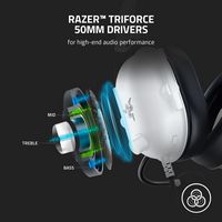 Razer - BlackShark V2 X Wired Gaming Headset for PC, PS5, PS4, Switch, Xbox X|S, and Xbox One - W... - Angle