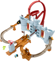 Hot Wheels - Mario Kart Bowser's Castle Track Set - Angle