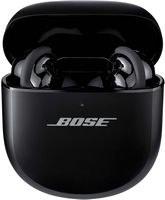 Bose - QuietComfort Ultra True Wireless Noise Cancelling In-Ear Earbuds - Black - Angle