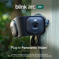 Blink - Arc – Plug-in Panoramic Vision [Plus Subscription required] 180° dual-camera mount for Mi... - Angle