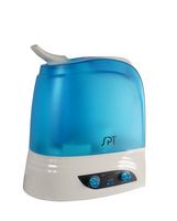 Sunpentown - Dual Mist Humidifier with ION Exchange Filter - White - Angle