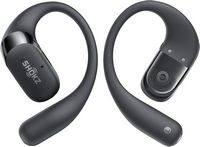 Shokz - OpenFit 2+ Open-Ear True Wireless Bluetooth Earbuds - Black - Angle