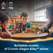 LEGO - Harry Potter Quality Quidditch Supplies & Ice Cream Parlour 76452 - Angle