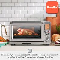 Breville - the Smart Oven Pro Convection Oven - Brushed Stainless Steel - Angle