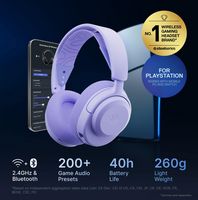 SteelSeries - Arctis Nova 3P Wireless Gaming Headset for PlayStation, PC, Mobile, Handhelds, and ... - Angle