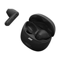 JBL - Tune Flex 2 True Wireless Noise Cancelling Earbuds - Black - Black - Angle