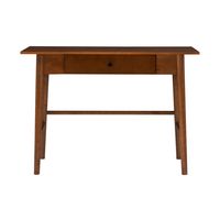 Linon Home Décor - Clayborn Desk With Drawer - Walnut - Angle