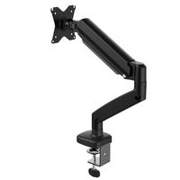 j5create - Ergonomic Monitor Desk Mount for Most 17” -32”  Monitors - Black - Angle