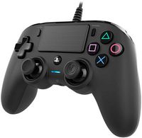 Nacon - Wired Controller for Playstation 4 & Windows - Black - Angle
