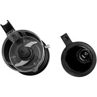 KitchenAid - 5-Cup Food Chopper with Multi-Purpose Blade and Whisk Accessory, Matte - Black - Angle