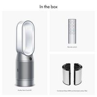 Dyson - Purifier Hot+Cool HP1 - Exclusive - White/Silver - Angle