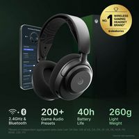 SteelSeries - Arctis Nova 3X Wireless Gaming Headset for Xbox, PlayStation, PC, Mobile, Handhelds... - Angle
