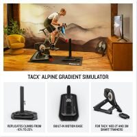 Garmin - Tacx Alpine Indoor Cycling Gradient Simulator - Black - Angle