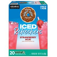 The Original Donut Shop - DS ICED Refreshers Straw Acai, 20ct - Angle