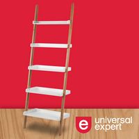 Universal Expert - Remus Ladder Bookshelf - Oak - Angle