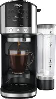 Ninja - DualBrew Coffee Grounds & Pods - Stainless Steel - Angle