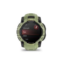 Garmin - Instinct  3 GPS Smartwatch 50 mm AMOLED  Fiber-reinforced Polymer - Fern Green with Fern... - Angle