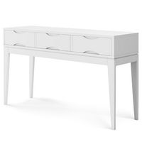 Simpli Home - Harper Console Sofa Table - White - Angle